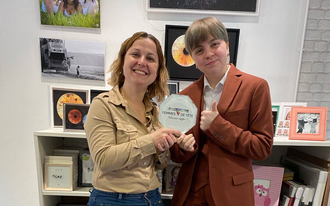Remise trophée, femme de tête