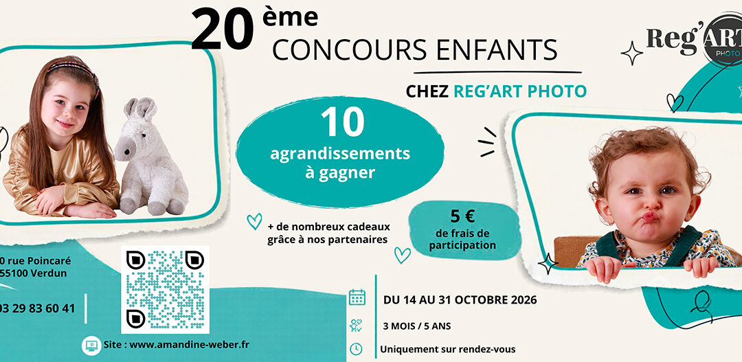 Concours enfant 2026 : Spécial 20 ans